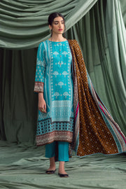 Ittehad Textiles Unstitched Printed Linen 3Pc Suit LNB - 005B