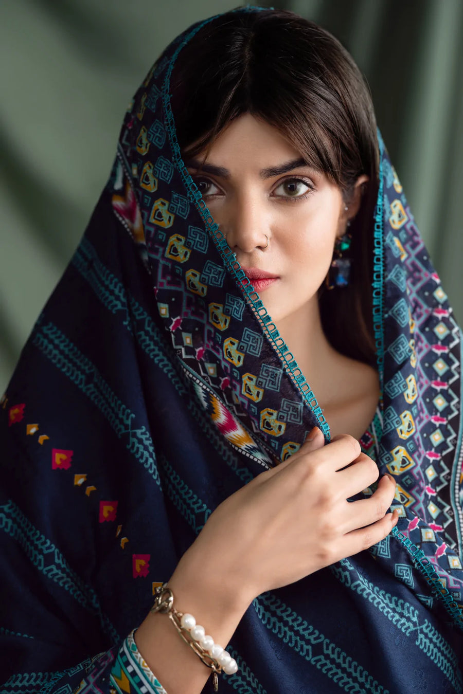Ittehad Textiles Unstitched Printed Linen 3Pc Suit LNB - 012B