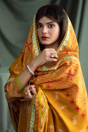Ittehad Textiles Unstitched Printed Linen 3Pc Suit LNB - 013B