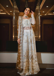 AIK Atelier Wedding Festive Formal Unstitched 3 Piece Suit LOOK-02 - FaisalFabrics.pk