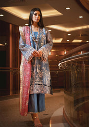AIK Atelier Wedding Festive Formal Unstitched 3 Piece Suit LOOK-08 - FaisalFabrics.pk