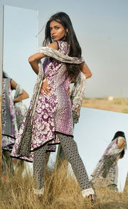 LSM Komal Spring 2018 3pc Embroidered Lawn KEL 4004-A - FaisalFabrics.pk