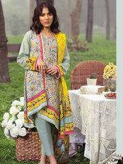 Lakhany Komal Lawn Summer 2021 Unstitched Printed 3Pc Suit KP-2008-A - FaisalFabrics.pk