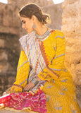 Lakhany Spring Vol-01 Gold Printed Lawn Unstitched 3Pc Suit BP-2040 - FaisalFabrics.pk