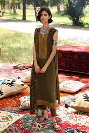 Gul Ahmed Pure Joy of Winter Printed Twill Linen 3Pc Suit LT-12015 A