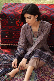 Gul Ahmed Pure Joy of Winter Printed Twill Linen 3Pc Suit LT-12027 A