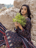 Gul Ahmed Winter Linen Bloom Unstitched Printed 3Pc Suit LT-22011 A