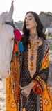 Gul Ahmed Winter Linen Bloom Unstitched Printed 3Pc Suit LT-22014 A