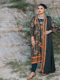 Gul Ahmed Winter Linen Bloom Unstitched Printed 3Pc Suit LT-22016 A