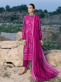 Gul Ahmed Winter Linen Bloom Unstitched Printed 3Pc Suit LT-22016 B