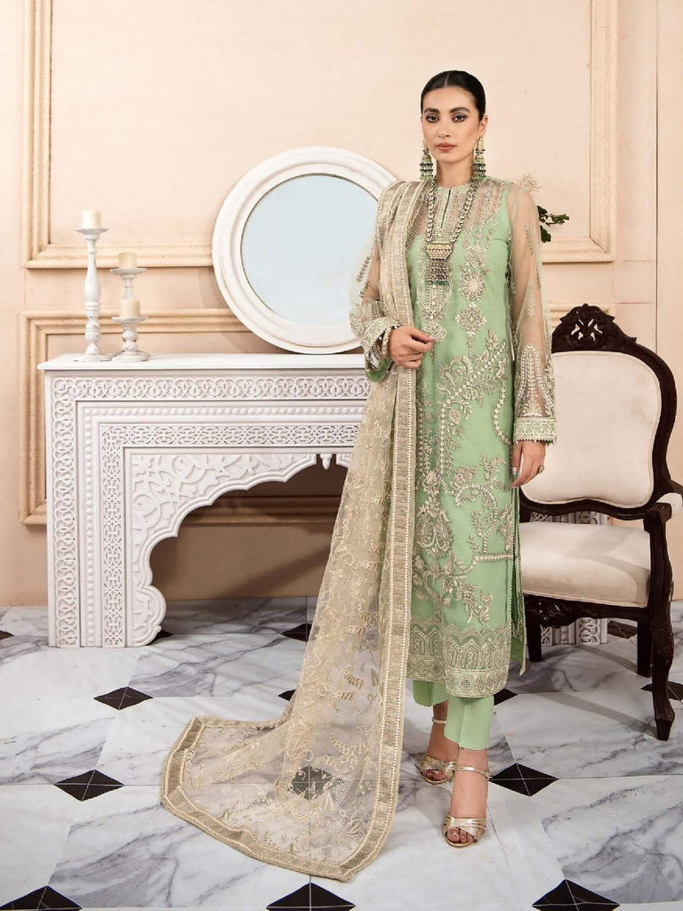 Pardes by Aik Atelier Embroidered Lawn Suit Unstitched 3 Piece AIK24P Look 10 - Summer Collection