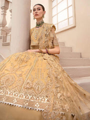 Aik Atelier Lumiere Organza and Tulle Unstitched 3Pc Suit Look-06