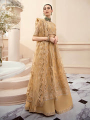 Aik Atelier Lumiere Organza and Tulle Unstitched 3Pc Suit Look-06