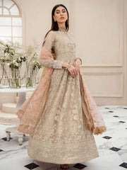 Aik Atelier Lumiere Organza and Tulle Unstitched 3Pc Suit Look-09