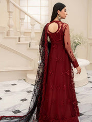 Aik Atelier Lumiere Organza and Tulle Unstitched 3Pc Suit Look-10