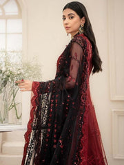 Aik Atelier Lumiere Organza and Tulle Unstitched 3Pc Suit Look-10