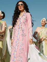 Mushq Lawana Embroidered Luxury Lawn Unstitched 3Pc Suit MSL-23-08 Lalita