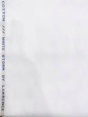 Lawrence Tex Silver Storm White Latha Unstitched Suite For Men - FaisalFabrics.pk