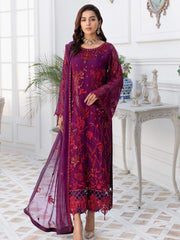 Emaan Adeel Le Festa Premium Formals Unstitched 3Pc Suit LF-401 - FaisalFabrics.pk