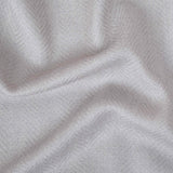 Dynasty Lux Herringbone Men's Blended Wool Shawl - Light Grey