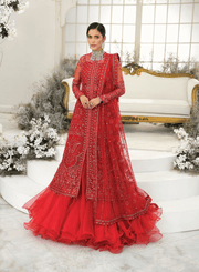 Aik Atelier Wedding Festive Embroidered Net 3Pc Suit Look-01