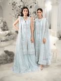 Aik Atelier Wedding Festive Embroidered Organza 3Pc Suit Look-02