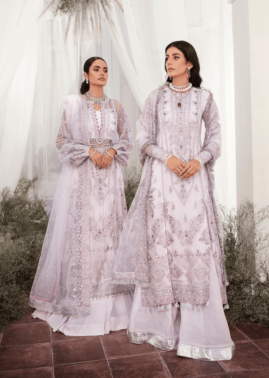 Aik Atelier Wedding Festive Embroidered Net 3Pc Suit Look-04