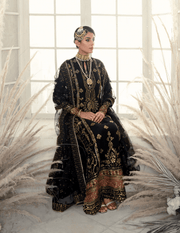 Aik Atelier Wedding Festive Embroidered Chiffon 3Pc Suit Look-05