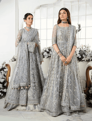 Aik Atelier Wedding Festive Embroidered Net 3Pc Suit Look-07
