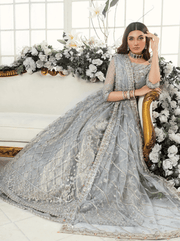 Aik Atelier Wedding Festive Embroidered Net 3Pc Suit Look-07
