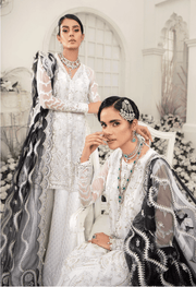 Aik Atelier Wedding Festive Embroidered Chiffon 3Pc Suit Look-09