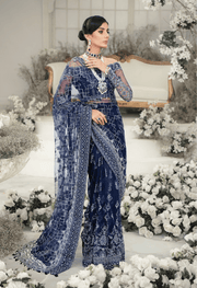 Aik Atelier Wedding Festive Embroidered Net 3Pc Suit Look-10