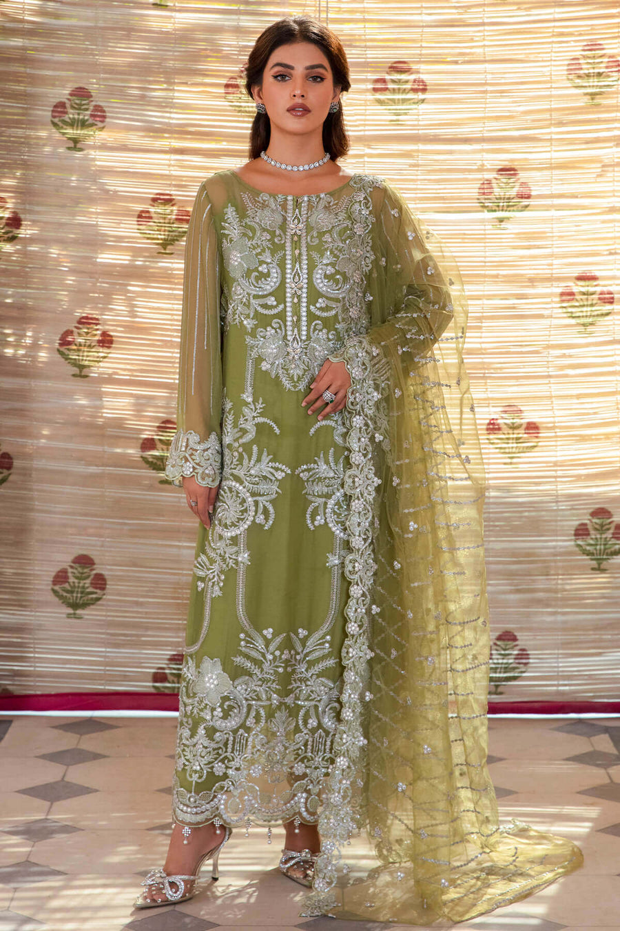 Majestic by Imrozia Premium Amour Sans Fin Formals Suit M-05 Ethereal