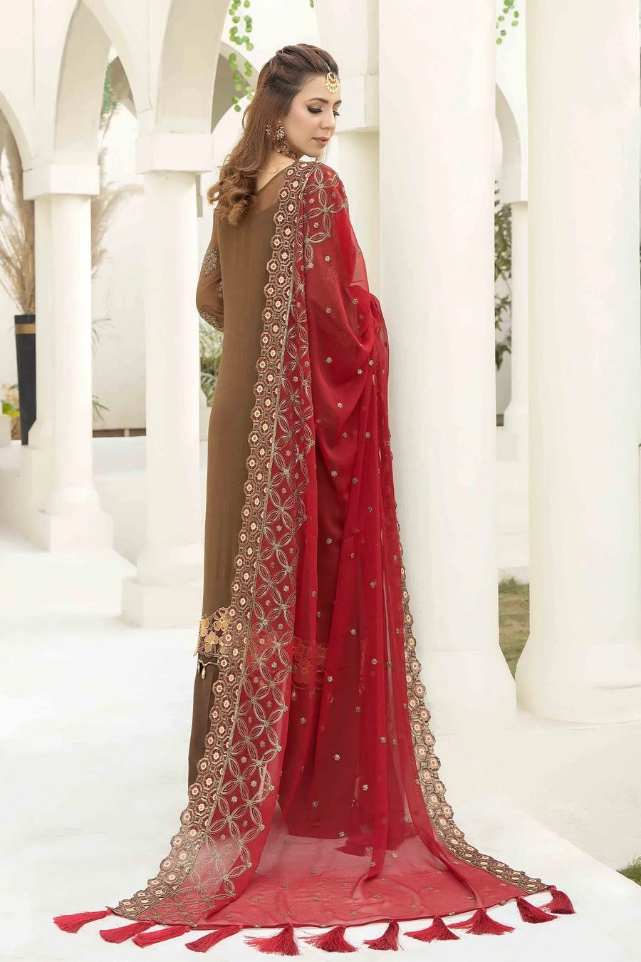 Esta Bonita Majestic by Imrozia Unstitched Chiffon Suit M-13 FAIN