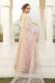 Esta Bonita Majestic by Imrozia Unstitched Chiffon Suit M-16 PALE BLOOM