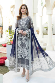 Esta Bonita Majestic by Imrozia Unstitched Chiffon Suit M-20 INSOMNIA