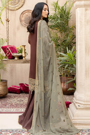 Exquise Majestic by Imrozia Embroidered Chiffon Unstitched 3Piece M-21 ROOHAY