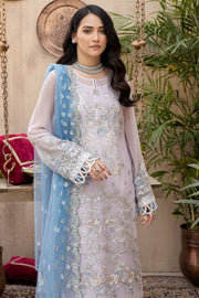 Exquise Majestic by Imrozia Embroidered Chiffon Unstitched 3Piece M-22 MEHTAB
