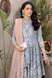 Exquise Majestic by Imrozia Embroidered Organza Unstitched 3Piece M-24 AMIRA