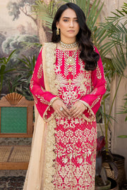 Exquise Majestic by Imrozia Embroidered Chiffon Unstitched 3Piece M-25 NAZMIN