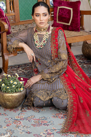 Exquise Majestic by Imrozia Embroidered Chiffon Unstitched 3Piece M-27 SHANASAI