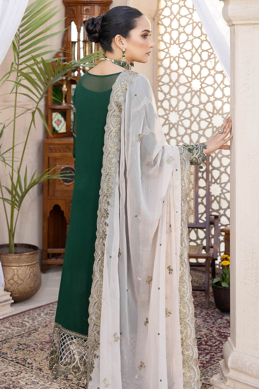 Exquise Majestic by Imrozia Embroidered Chiffon Unstitched 3Piece M-29 KIARA