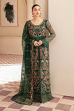 Ramsha Minhal Vol-06 Embroidered Net Unstitched 3Pc Suit M-609