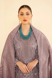Ramsha Minhal Vol-07 Unstitched Embroidered Organza 3Pc Suit M-709