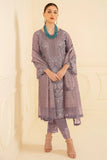 Ramsha Minhal Vol-07 Unstitched Embroidered Organza 3Pc Suit M-709