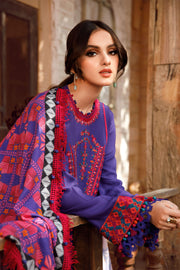 Maria.B M.Prints Winter Shawl Unstitched 3Pc Suit MPT-1604-B