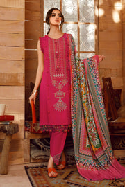 Maria.B M.Prints Winter Shawl Unstitched 3Pc Suit MPT-1610-B