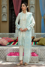 GISELE Mehrma Luxury Lawn Unstitched 3Pc Suit - MAHEEN