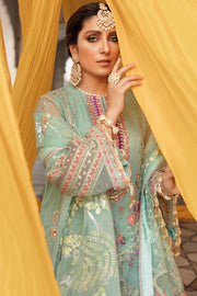 GISELE Shagun Luxury Formal Unstitched 3PC Suit D-07 Mahrukh - FaisalFabrics.pk