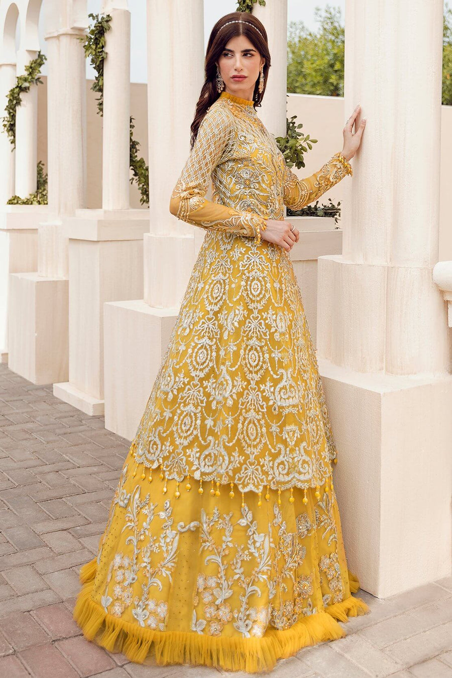 Reign Reignaissance Luxury Wedding Unstitched 3Pc Suit - MALVA - FaisalFabrics.pk